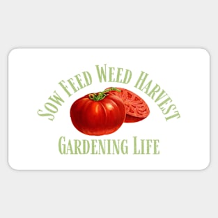 Gardening Life Sticker